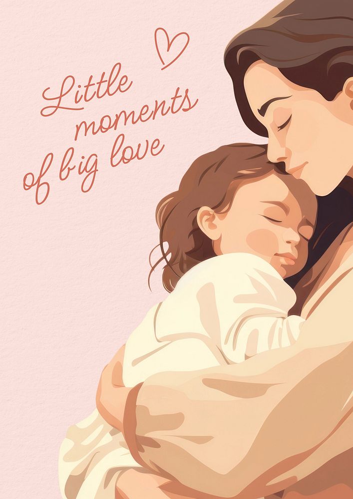 Love poster template