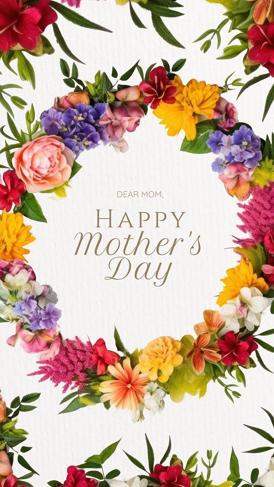 Happy Mother's Day Facebook story template