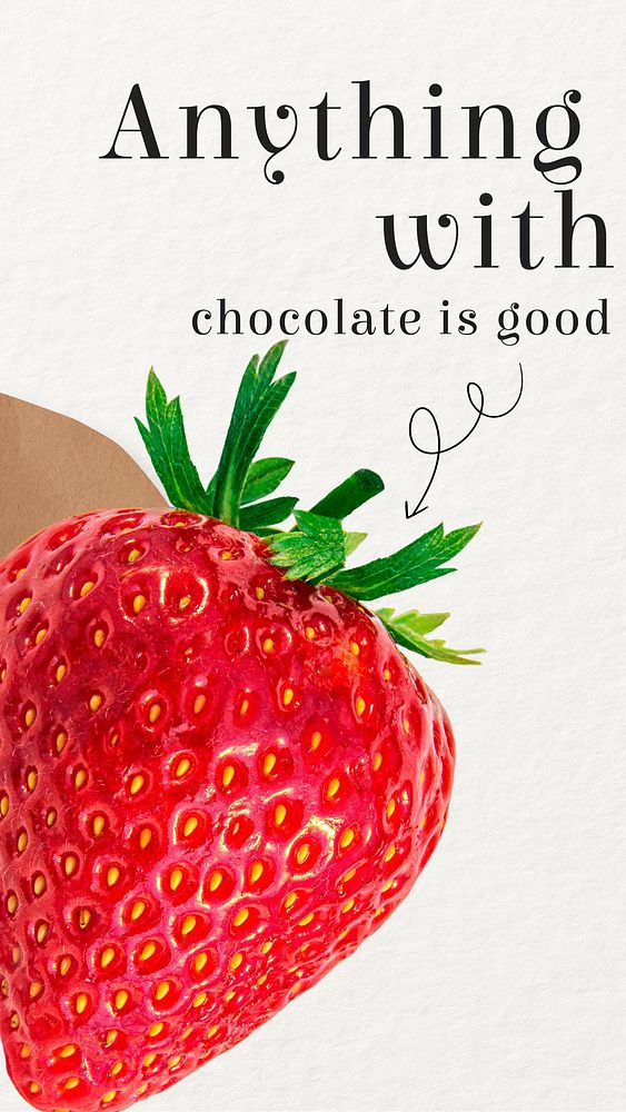 Desserts  quote Instagram story template
