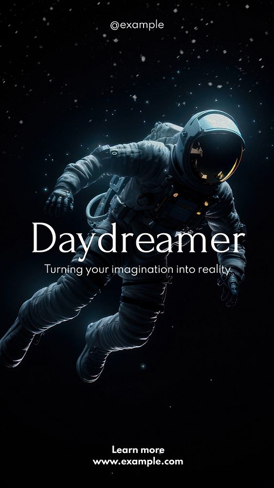 Daydreamer Facebook story template