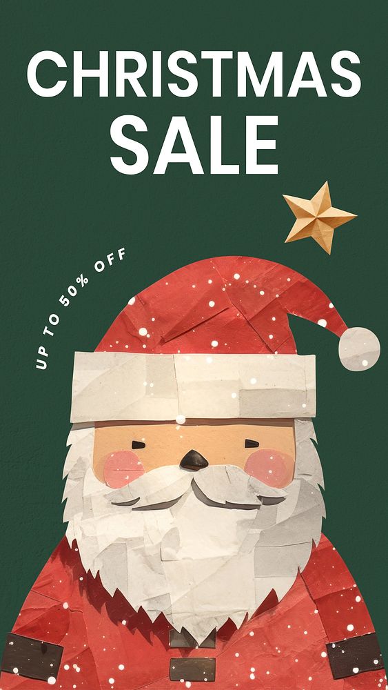 Christmas sale  Instagram post template