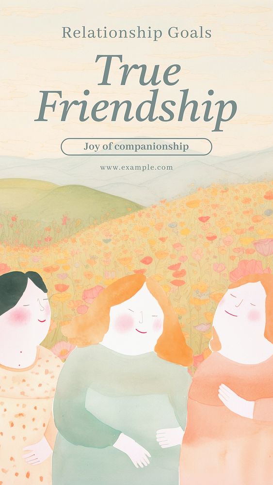 Friendship  Instagram story temple