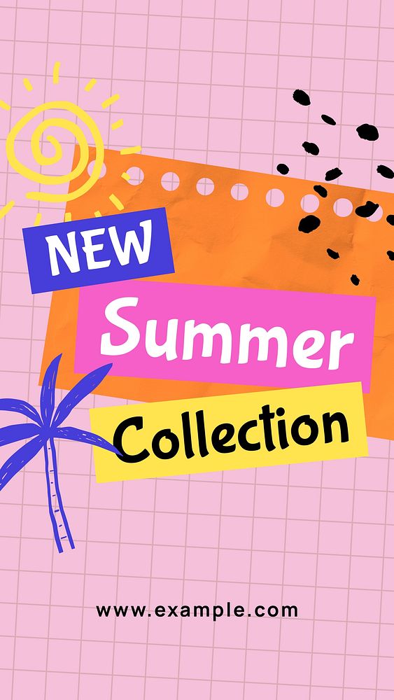 New summer collection  Instagram story temple