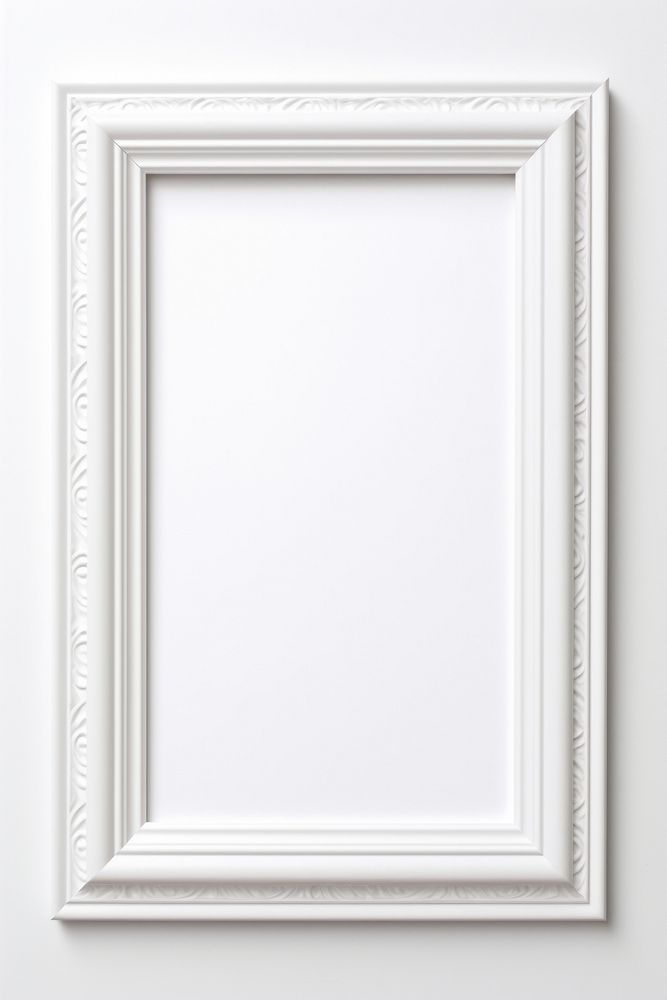 White frame blackboard photo frame.