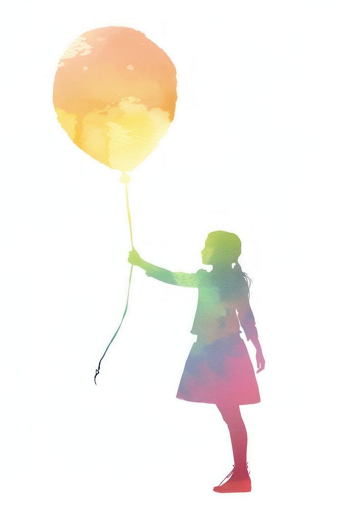 Girl holding balloon photography portrait female.