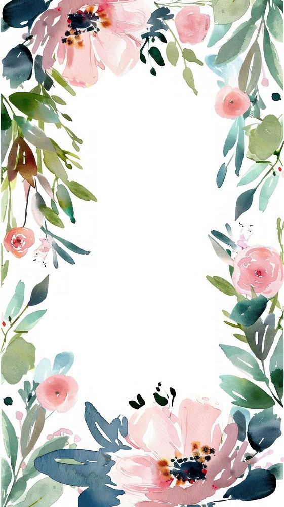 Graphics painting pattern blossom.
