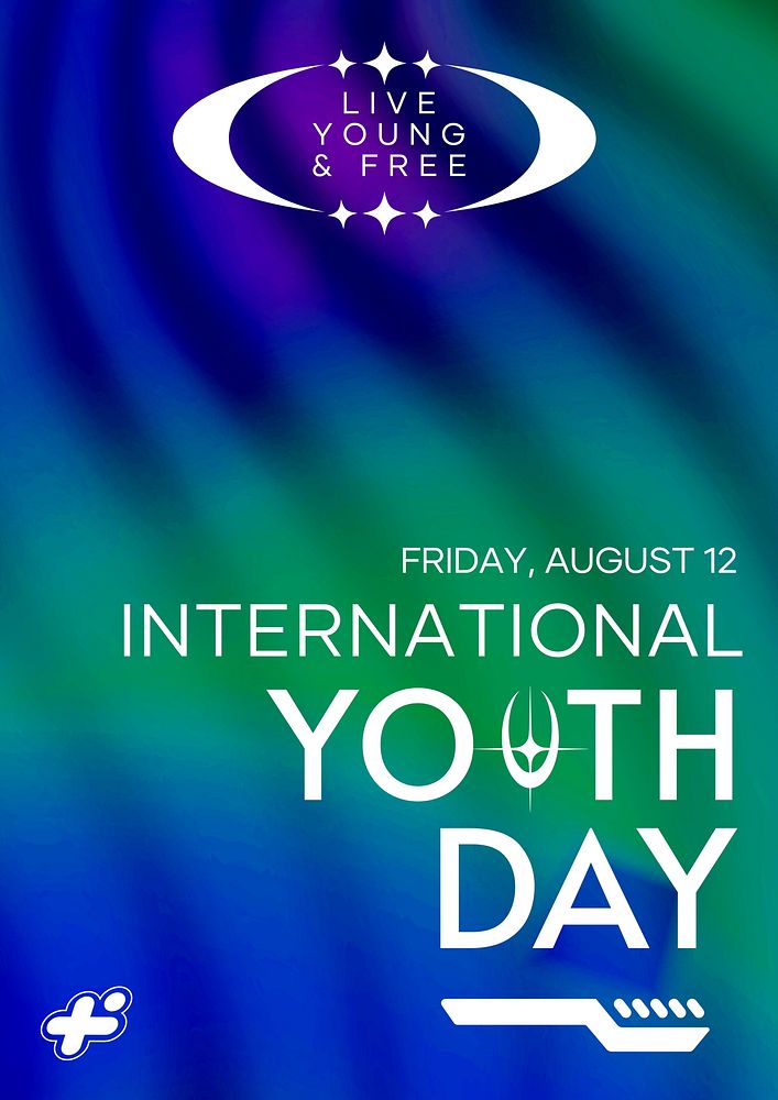 Youth Day poster template
