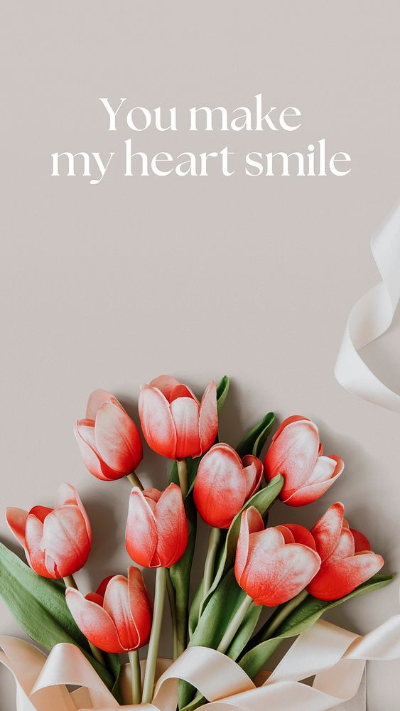 Sweet quote Instagram story template