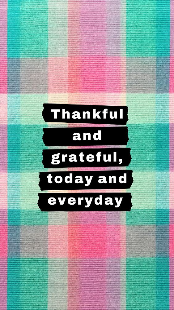 Tahnkful & grateful Instagram story template