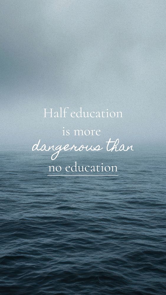 Education quote Instagram story template