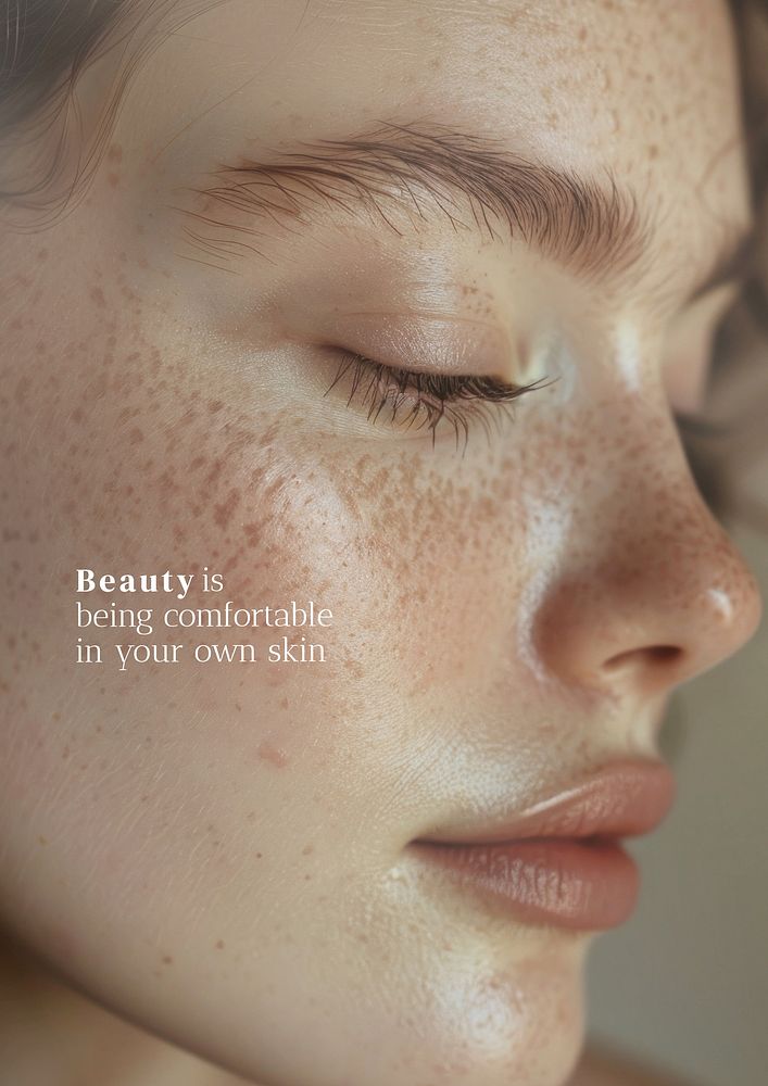 Beauty poster template