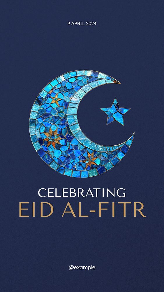 Eid al-Fitr Facebook story template