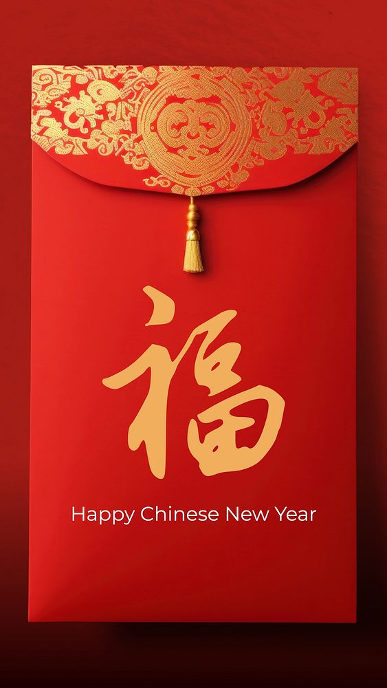 Chinese New Year Facebook story template