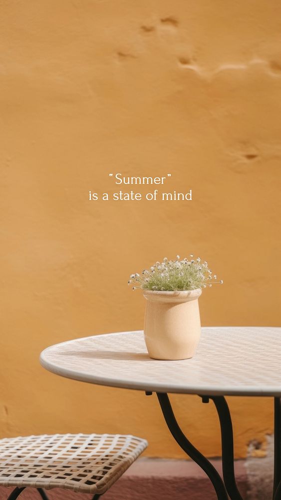 Summer  quote Facebook story template