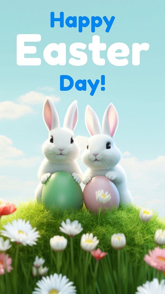 Easter Instagram story template
