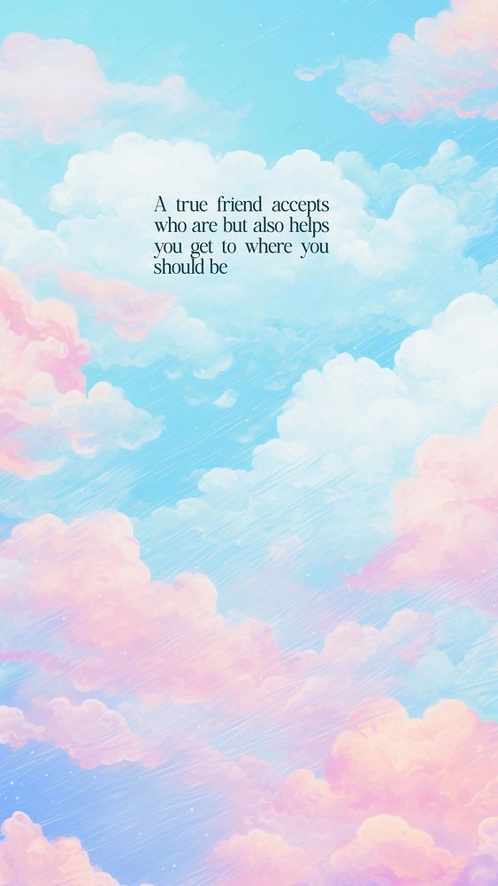 Friends & friendship quote Facebook story template