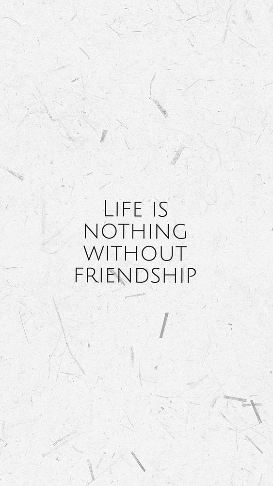 Friendship quote Facebook story template