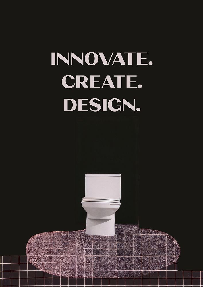 Creative design quote poster template