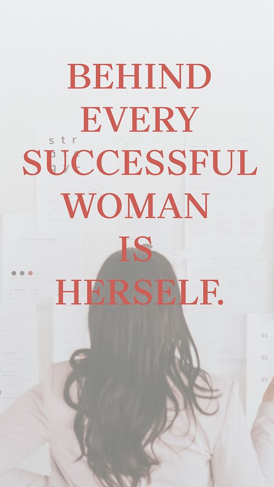 Female empowerment Instagram story template