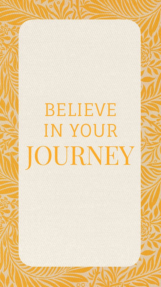 Journey quote Instagram story template