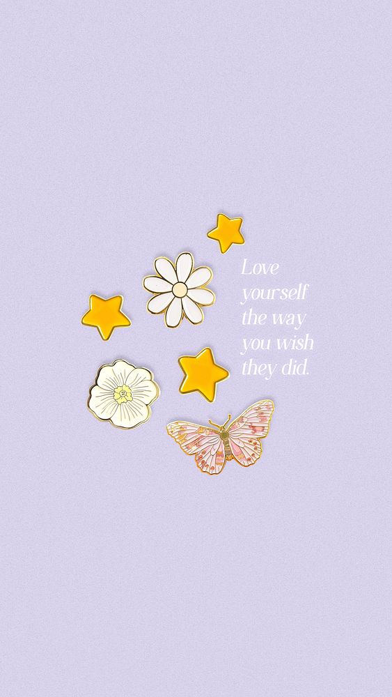 Self love  quote Instagram story template