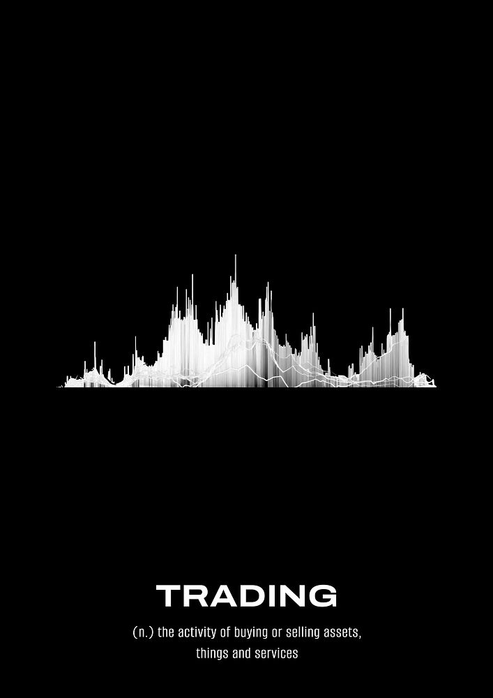 Trading poster template | Free Photo - rawpixel