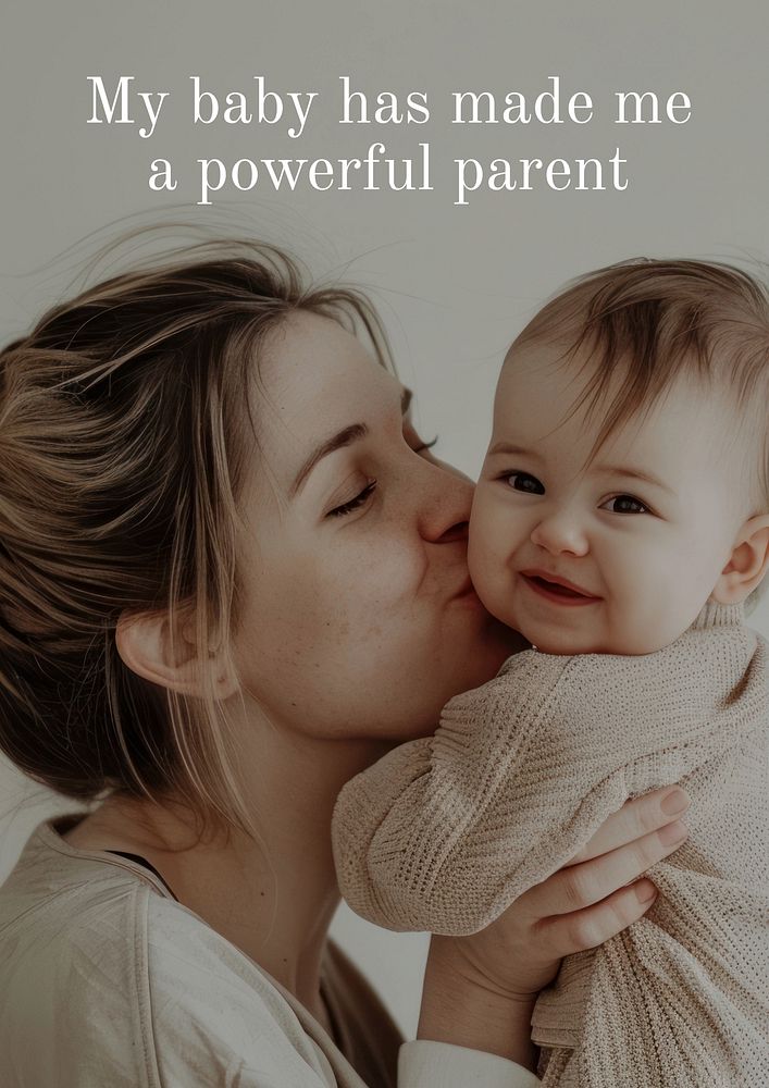 Proud parent  quote poster template