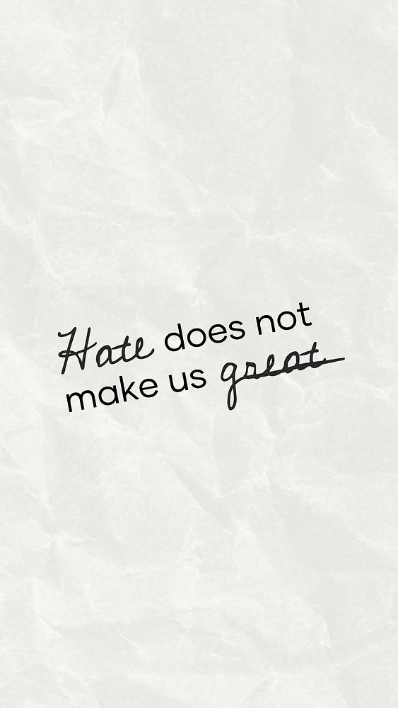 Quote about hate quote  mobile wallpaper template
