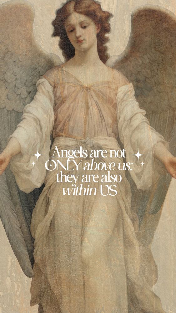 Angel s quote   mobile wallpaper template