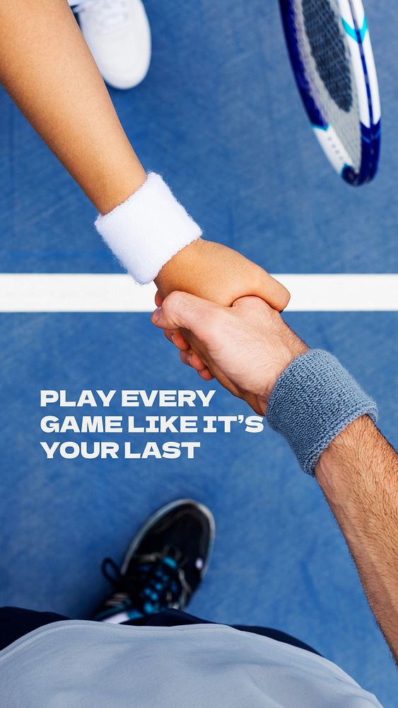 Sports  quote  Instagram story template