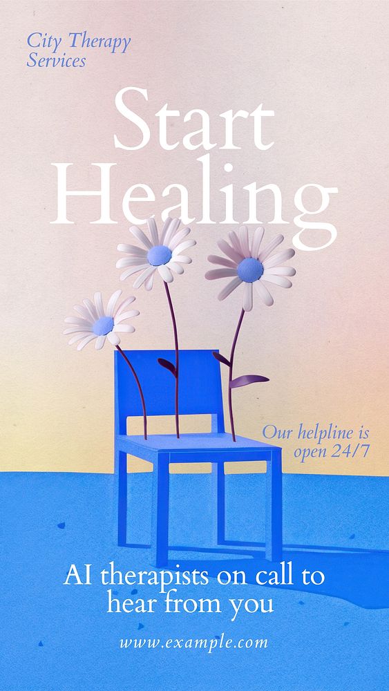 Healing Instagram story template