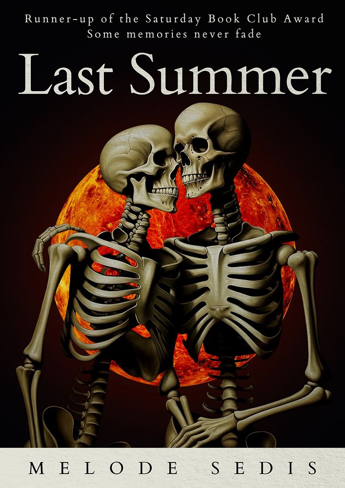 Last summer poster template