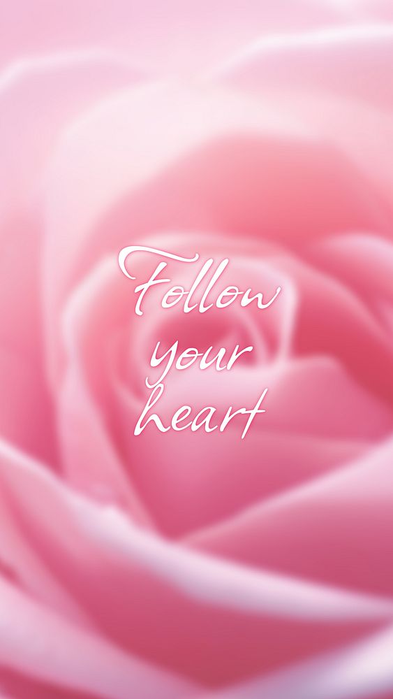 Follow your heart Facebook story template