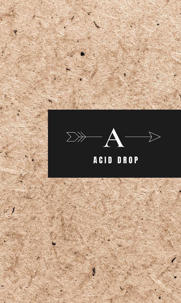 Abstract brown business card template, customizable design