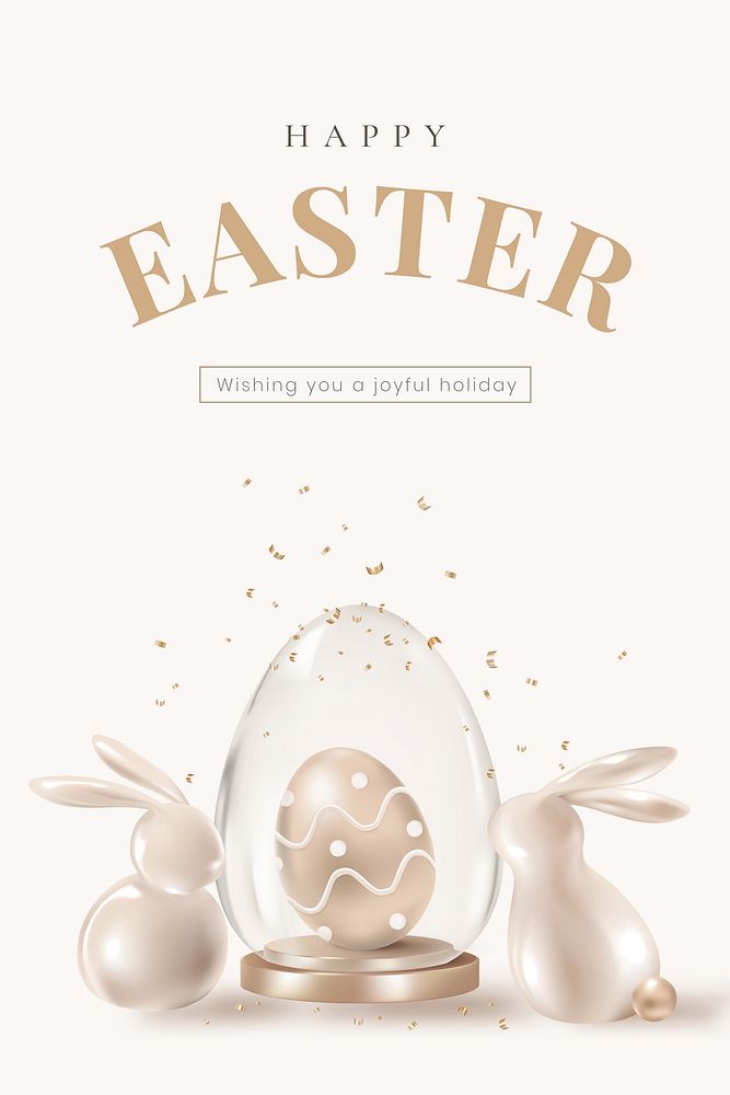 Easter bunny template  Pinterest pin design