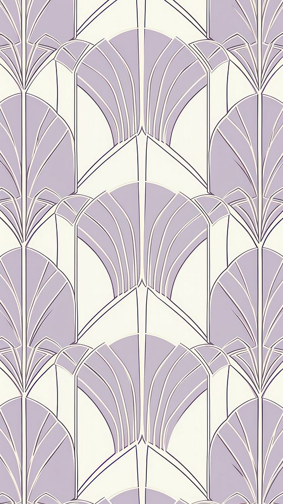 Art deco lavender wallpaper pattern architecture graphics.