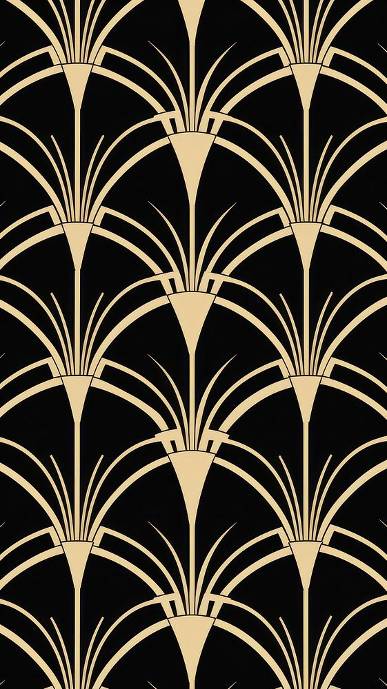 Art deco seamless wallpaper pattern architecture graphics.