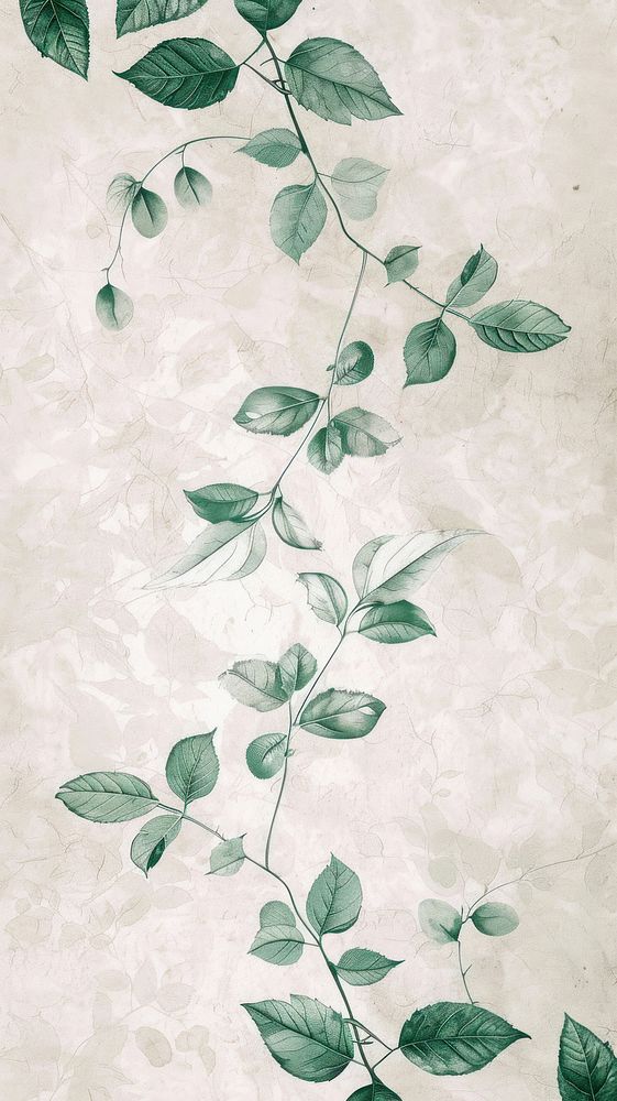 Wallpaper vines drawing sketch illustrated.