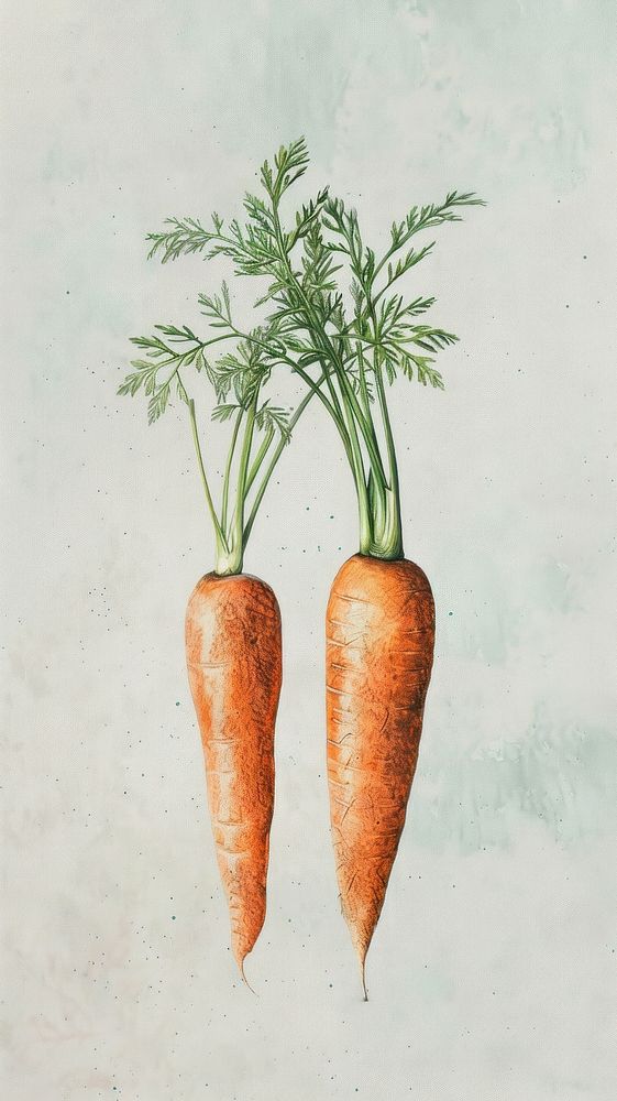 Wallpaper carrot vegetable produce plant.