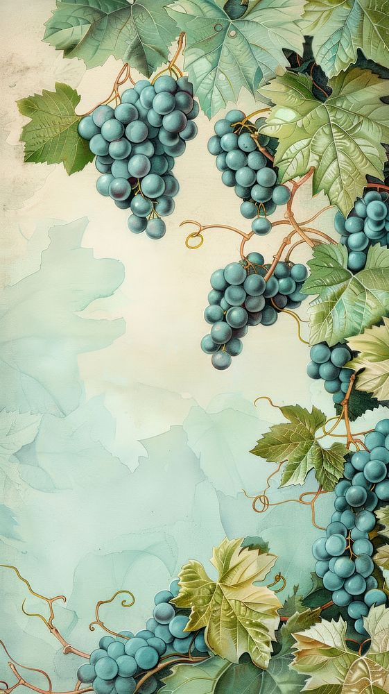 Wallpaper grape vines grapes outdoors produce.