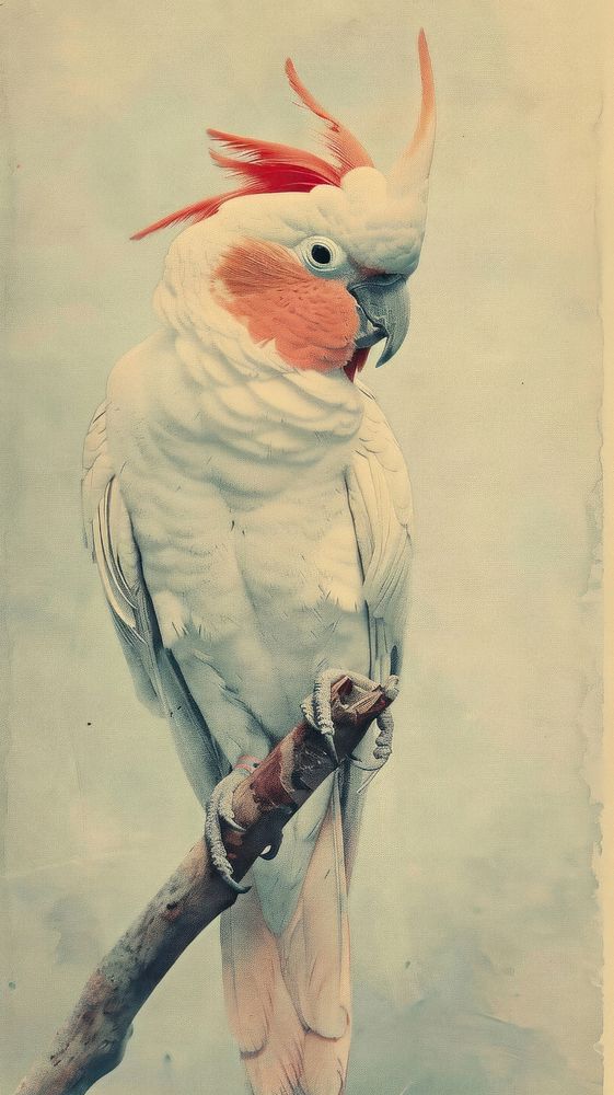Wallpaper parrot cockatoo animal bird.