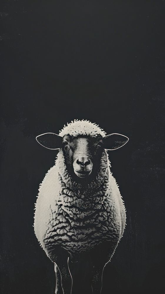 Sheep livestock person animal.