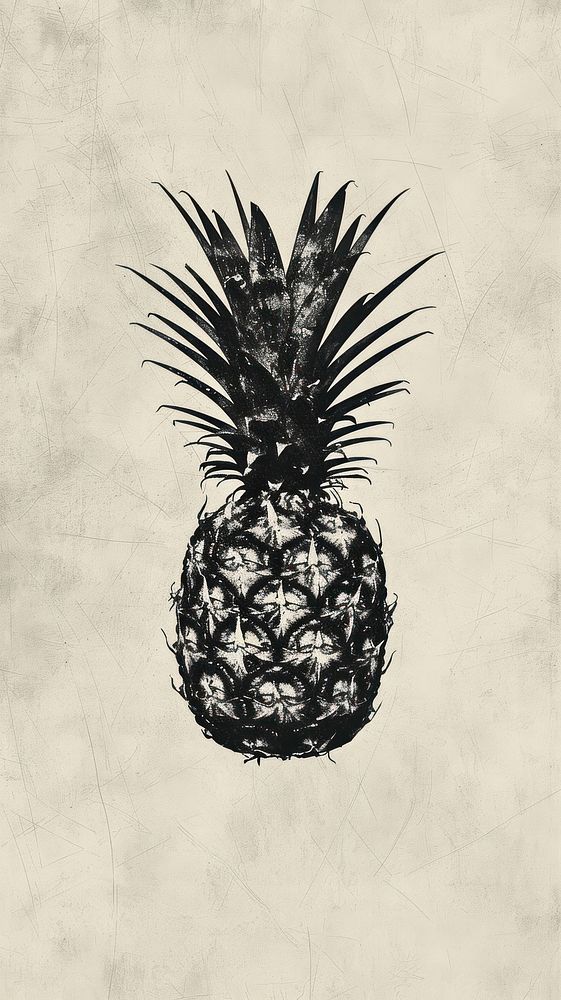Pineapple produce fruit plant.