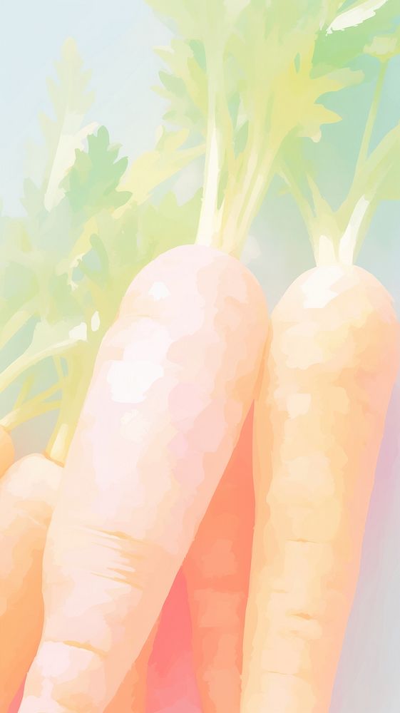 Blurred gradient Carrot carrot vegetable produce.
