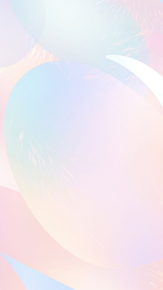 Blurred gradient Crescent balloon.