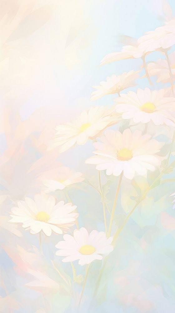 Blurred gradient Daisy daisy asteraceae outdoors.