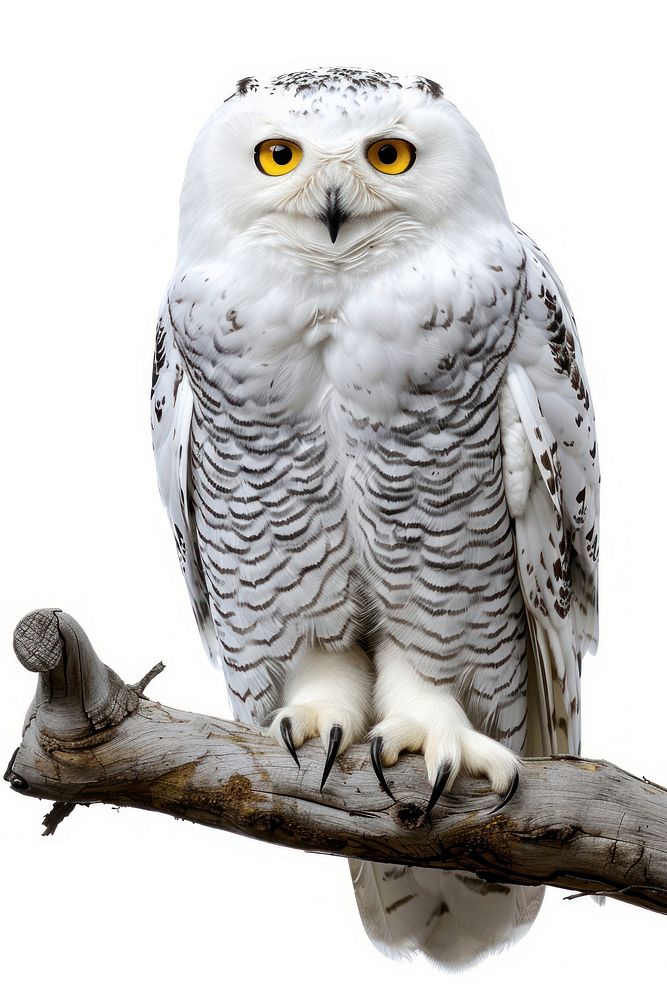 Snowy owl animal beak bird.