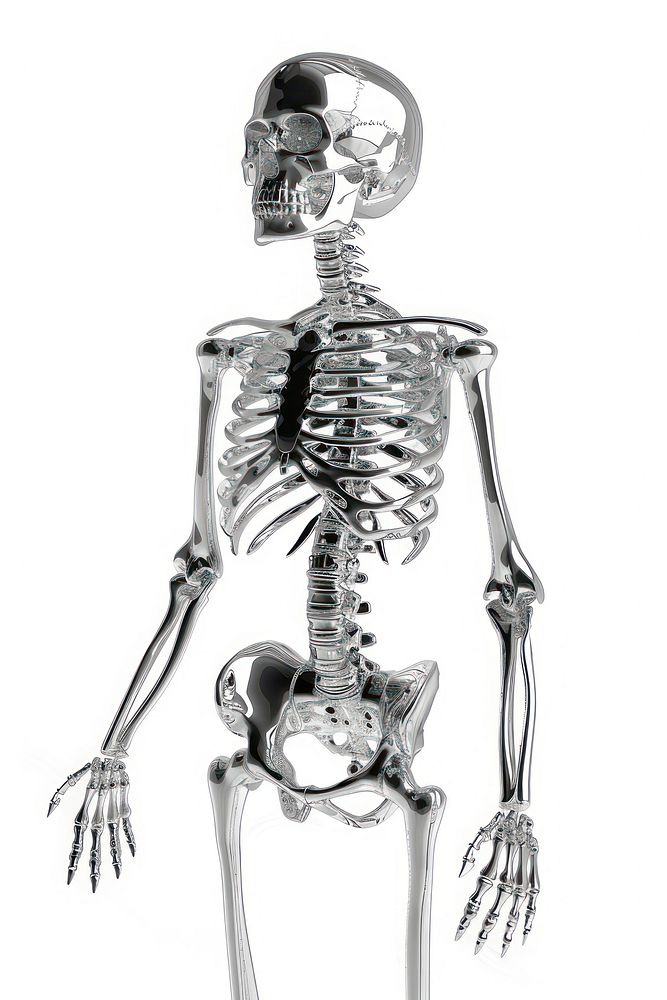 Human skeleton person.