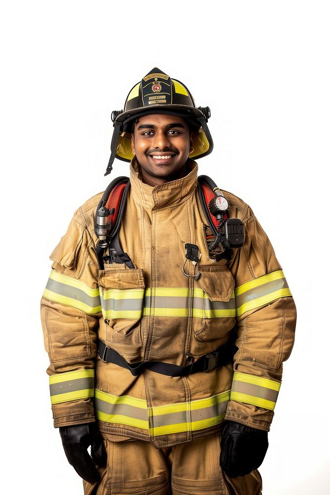 Indian Fire fighter clothing fireman apparel.