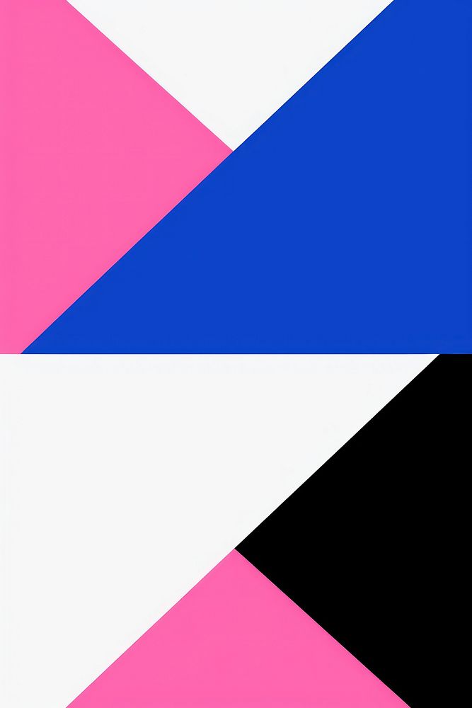 A flat illustration of minimal pattern triangle graphics purple.